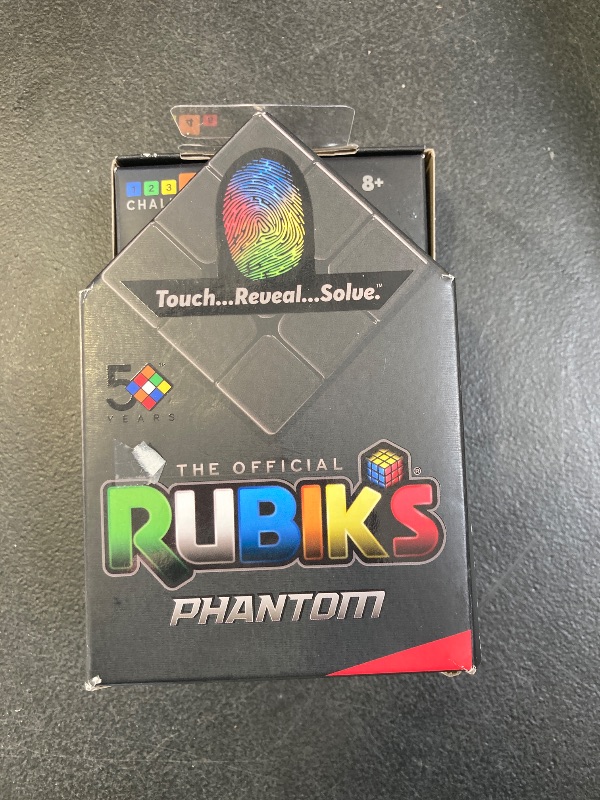 Photo 2 of Rubik's Phantom: Touch, Reveal, Solve Colour Reveal Cube Brainteaser Puzzles Ages 8+