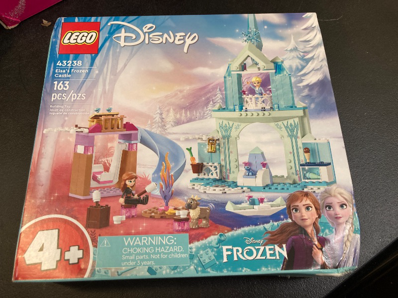 Photo 2 of LEGO Disney Frozen Elsa’s Frozen Princess Castle Building Toys Set - Frozen Toys for Kids, Girls & Boys, Ages 4+ 