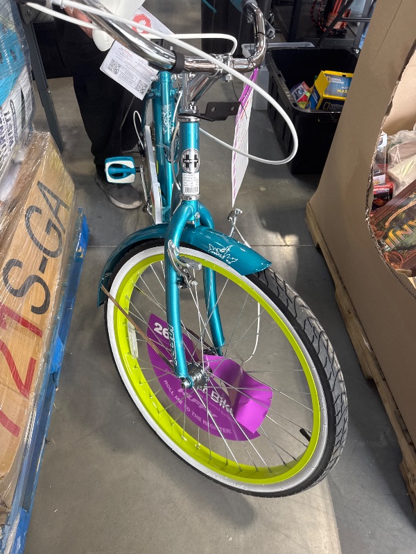 Photo 3 of Huffy Women's Southwind Cruiser 26" - Teal
