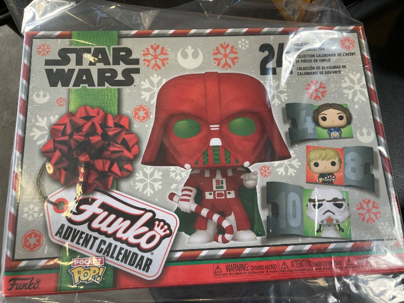 Photo 2 of Funko Pop! Advent Calendar: Star Wars - Holiday, Multicolor, One Size