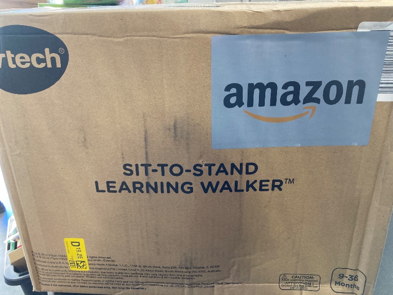 Photo 2 of Vtech Sit-to-Stand Learning Walker (Frustration Free Packaging) Blue