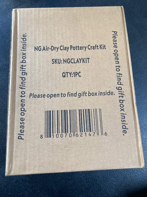 Photo 1 of NATIONAL GEOGRAPHIC Modeling Clay Arts & Crafts Kit - Air Dry Clay for Kids Craft Kit with 2 lb. Clay, Sculpting Tool, Paints & More, Make Your Own Clay Creations, Ornaments, and Other Air Dry Pottery