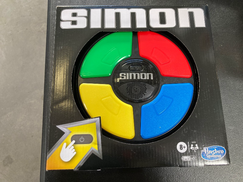 Photo 2 of Hasbro Gaming Simon Handheld Electronic Memory Game With Lights and Sounds for Kids Ages 8+