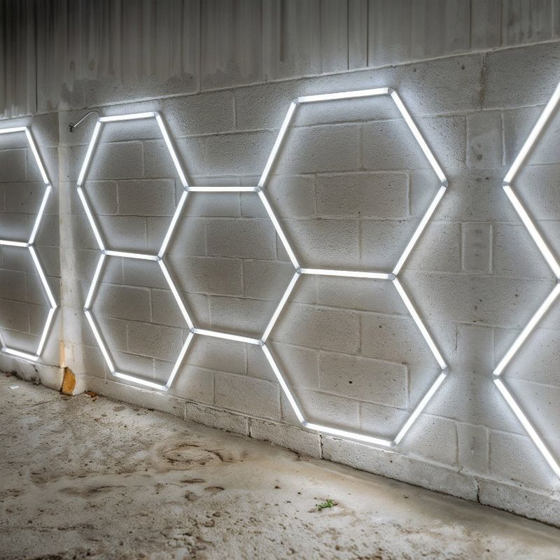 Photo 1 of EP Designlab RGBW Honeycomb Modular Suspended Light Wall Lights
