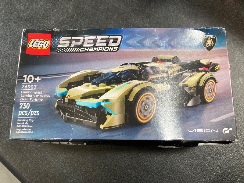 Photo 2 of Lego - Speed Champions Lamborghini Lambo V12 Vision Gt Super Car Formula 1 76923