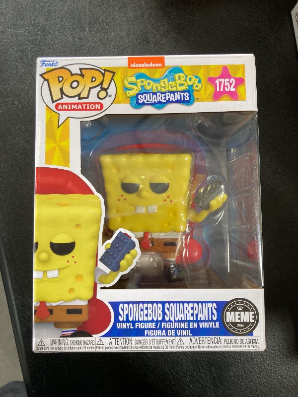 Photo 2 of Funko Pop! Premium: Meme - Spongebob? Squarepants