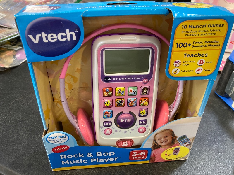 Photo 2 of VTech Rock and Bop Music Player (Pink)