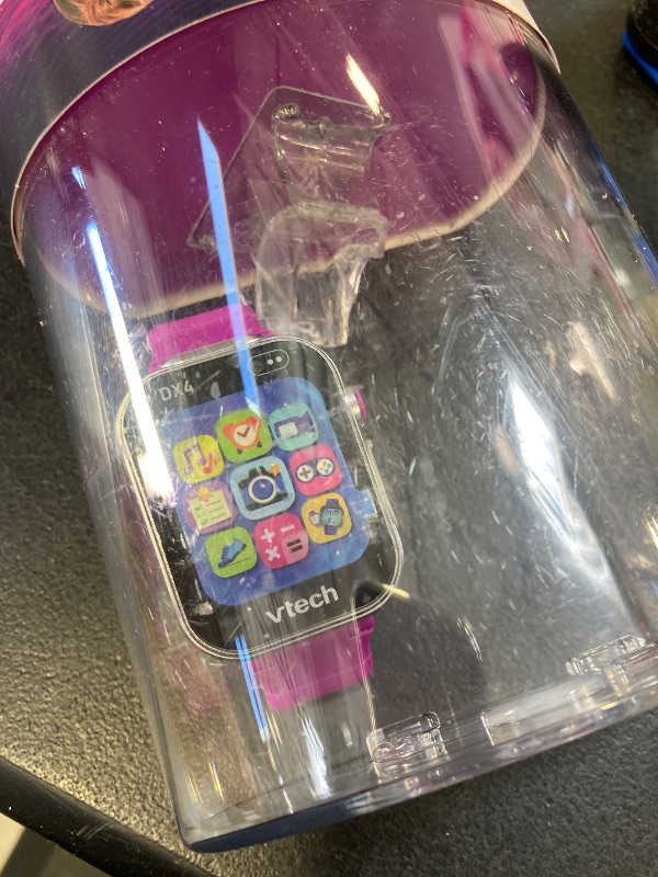 Photo 2 of VTech KidiZoom Smartwatch DX4, Purple