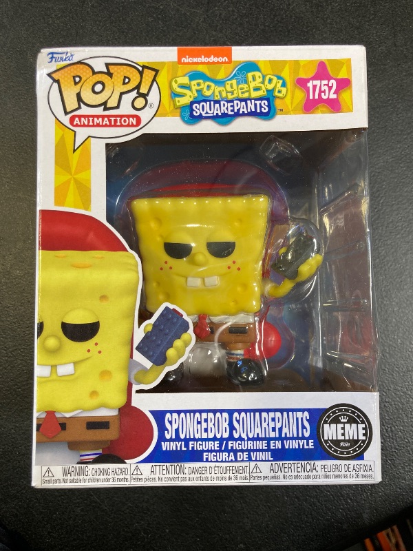 Photo 2 of Funko Pop! Premium: Meme - Spongebob? Squarepants