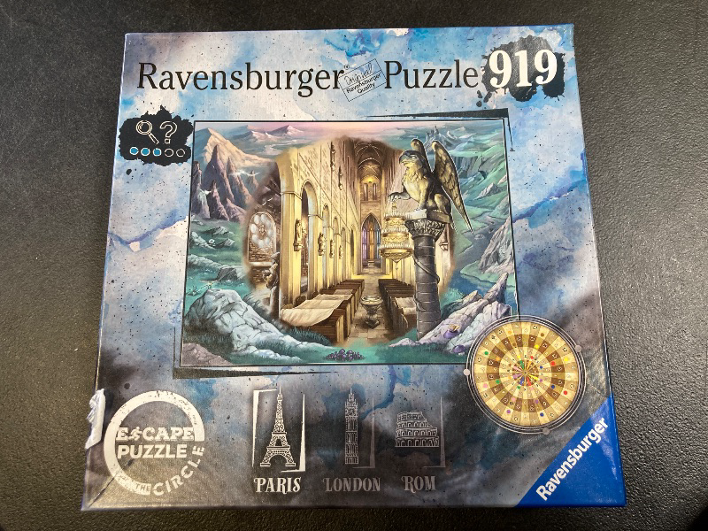 Photo 2 of Ravensburger Escape The Circle: Paris 919 Piece Jigsaw Puzzle for Adults - 17281 - an Escape Room Experience in Puzzle Form