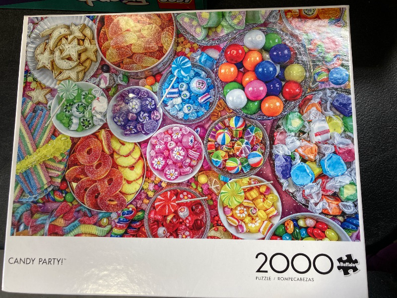 Photo 2 of Buffalo Games - Lars Stewart - Candy Party! - 2000 Piece Jigsaw Puzzle for Adults Challenging Puzzle Perfect for Game Nights