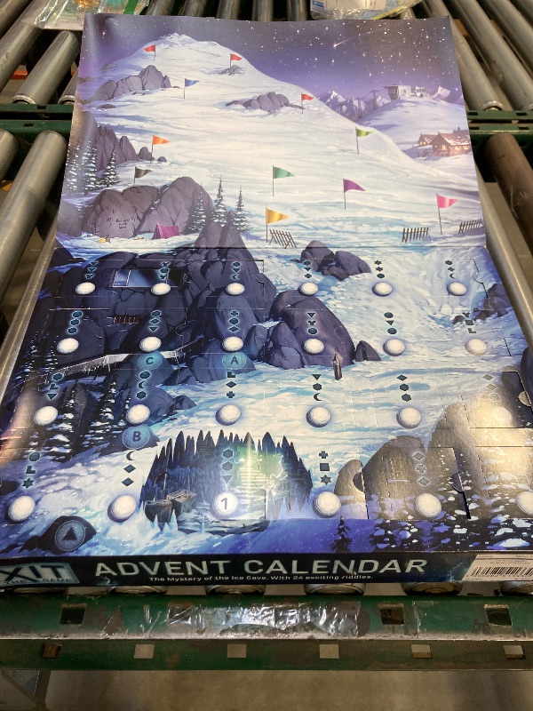 Photo 2 of EXIT: Advent Calendar - The Mystery of The Ice Cave | EXIT: The Game - A Kosmos Game | Family-Friendly, Card-Based at-Home Escape Room Experience in a Calendar| 24 Riddles Over 24 Days | Ages 10+