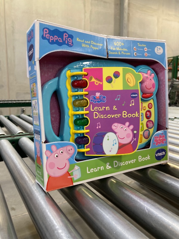 Photo 2 of VTech Peppa Pig Learn and Discover Book , Blue