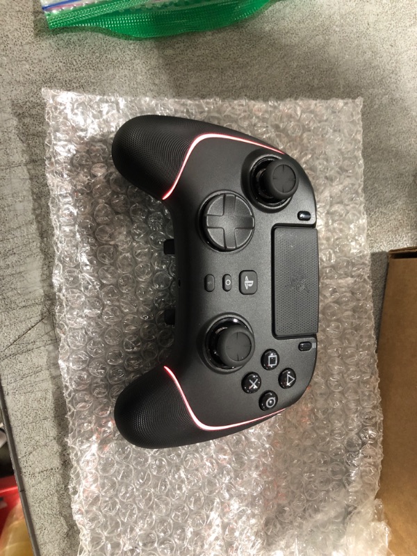 Photo 3 of Razer Wolverine V2 Pro Wireless Gaming Controller for PlayStation 5 / PS5, PC: Mecha-Tactile Action Buttons - 8-Way Microswitch D-Pad - HyperTrigger - 6 Remappable Buttons - Chroma RGB?? - Black