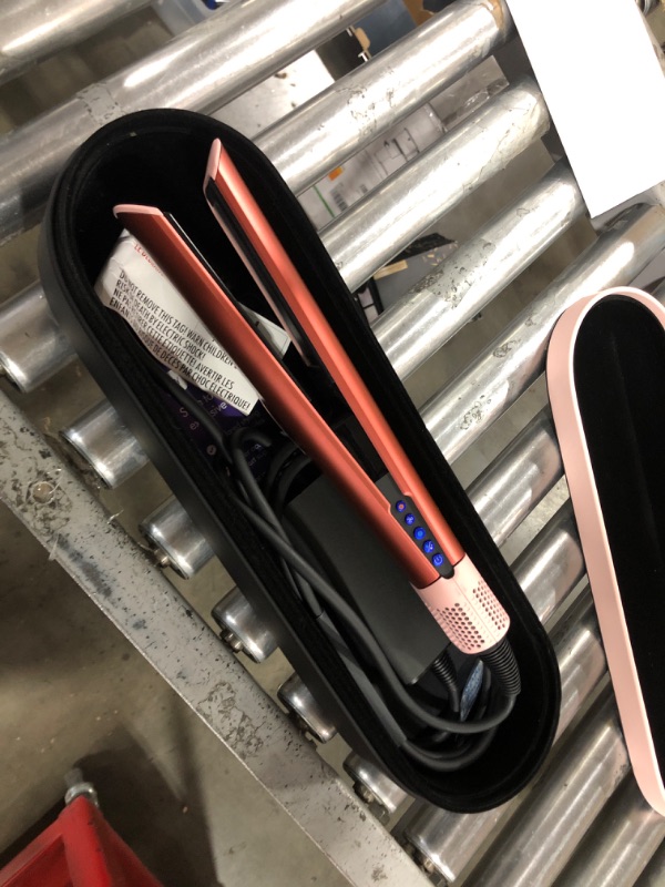 Photo 2 of Dyson Special edition Airstrait™ straightener in Strawberry bronze and blush pink