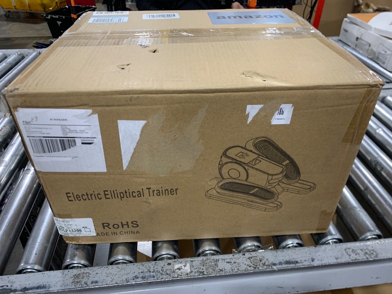 Photo 1 of Under Desk Elliptical Machine, Ellipse Leg Exerciser as Seen on Tv for Seniors Adults with 12 Adjustable Speed, Quiet & Portable Seated Pedal Exerciser with Remote Control & Non-Slip Foot Straps