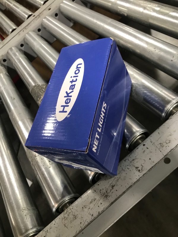 Photo 1 of Net Mesh Waterproof String Lights, 200 Light Bulbs, 8 Lighting Modes, for Indoor Outdoor, Curtain, Christmas Tree, Bush, Party, Wedding, Fairy, Wall Decoration (9.8 ft x 6.6 ft, Cool White)