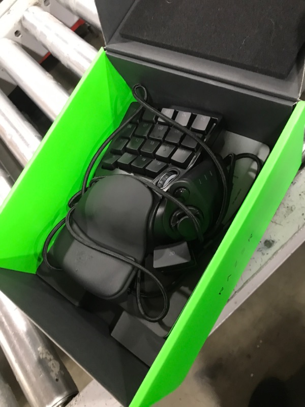 Photo 1 of Razer Tartarus Pro Gaming Keypad: Analog-Optical Key Switches - Rapid Trigger - Adjustable Actuation - 32 Programmable Keys - Customizable Macros - Chroma RGB Lighting - Classic Black