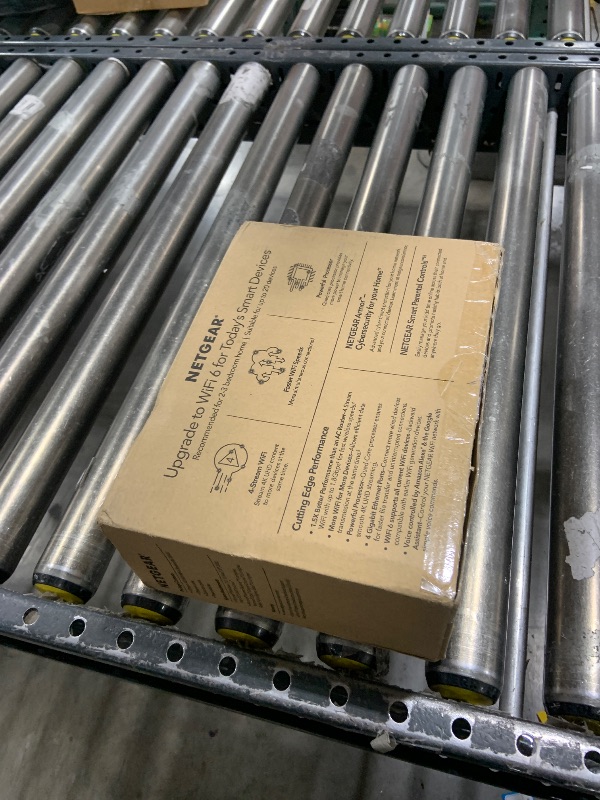 Photo 1 of NETGEAR 4-Stream WiFi 6 Router (R6700AX) – Security Features, AX1800 Wireless Speed (Up to 1.8 Gbps)