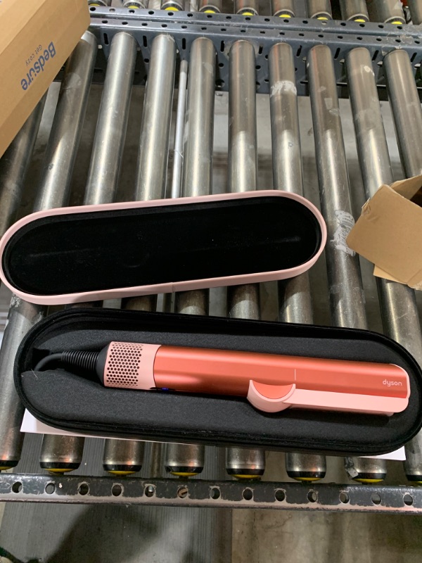 Photo 2 of Dyson Special edition Airstrait™ straightener in Strawberry bronze and blush pink