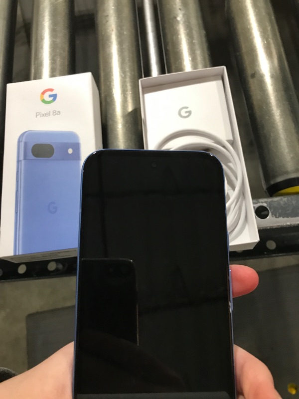 Photo 2 of Google Pixel 8a - Unlocked Android Phone with Google AI, Advanced Pixel Camera and 24-Hour Battery - Bay - 128 GB