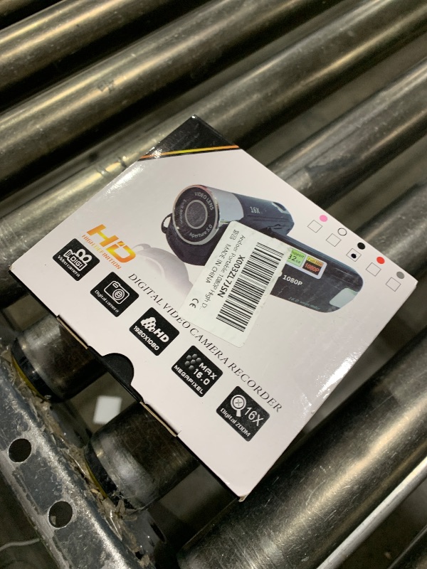 Photo 1 of Andoer Portable 1080P High Definition Digital Video Camera DV Camcorder 16MP 2.7 Inch LCD Screen 16X Digital Zoom Built-in Battery