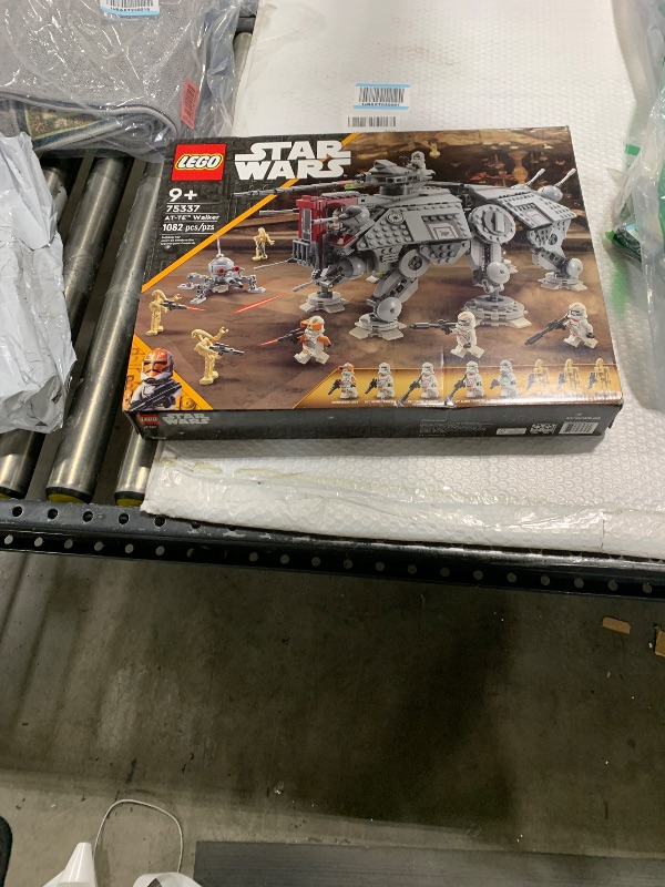 Photo 2 of LEGO Star Wars at-TE Walker 75337 Poseable Toy, Revenge of The Sith Set, Gift for Kids with 3 212th Clone Troopers, Dwarf Spider & Battle Droid Figures