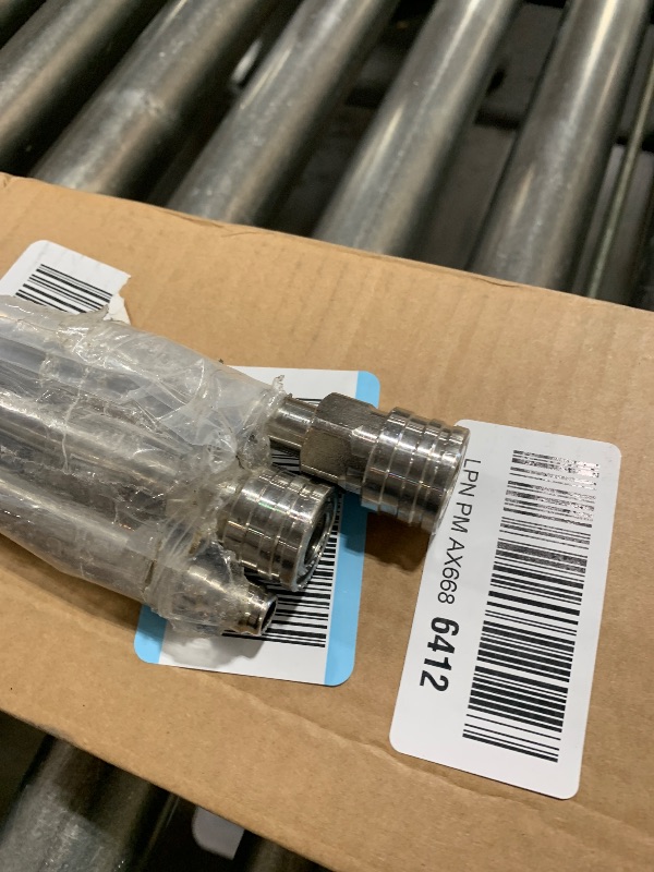 Photo 3 of RIDGE WASHER Pressure Washer Wand Extension, 180 Inch Replacement 1/4” Quick Connect Fitting, 4000 PSI (3 Wands – 60" Each Wand)