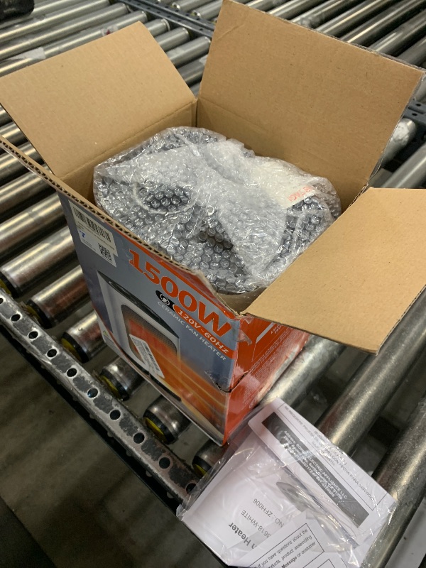 Photo 1 of Kismile Portable Electric Space Heater, Small Ceramic Heater Fan with Thermostat