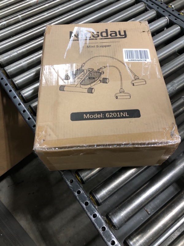 Photo 1 of Niceday Steppers for Exercise, Mini Stair Stepper with Resistance Bands at Home Workout Equipment with 300LBS Loading Capacity, Hydraulic Fitness Stepper with LCD Monitor