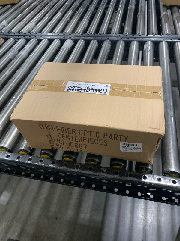 Photo 1 of Fiber Optic Party Centerpieces with Color Changing LED Lights (Set of 12)