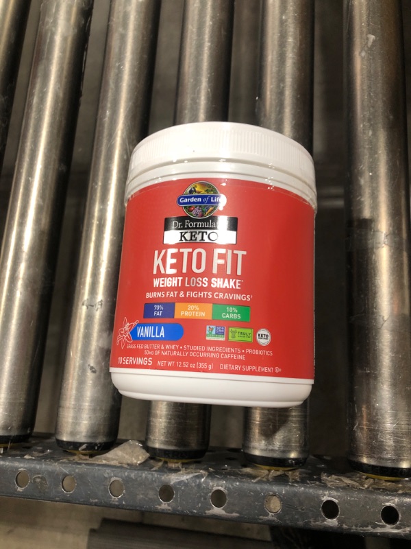 Photo 2 of Garden of Life Dr. Formulated Keto - Keto Fit Vanilla 355 Grams