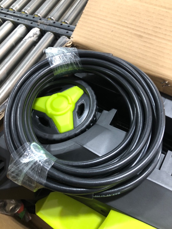 Photo 1 of Electric Pressure Washer, 4200 PSI 2.5 GPM Power Washer with 4 Quick Connect Nozzles, High Pressure Cleaning Machine with Foam Cannon for Cars/Fences/Driveways/Patios/Home Cleaning