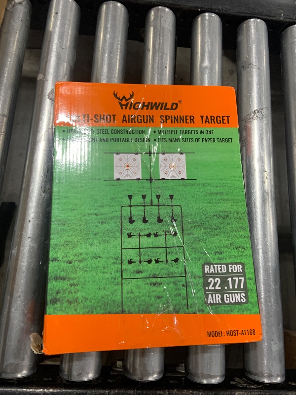 Photo 2 of Highwild Multi-Shot Air Gun Pellet BB Gun Target 3-Section Detachable with Adjustable Paper Stand - Rated for .22/.177 Caliber