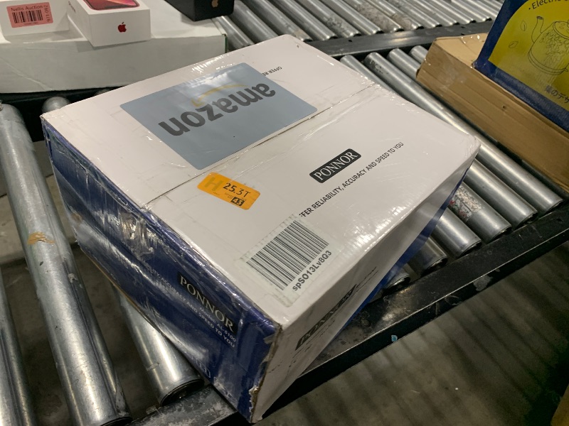 Photo 1 of PONNOR Money Counter Machine with Value Bill Count, Bill Counter for Dollar, Euro with UV/MG/IR/DD/DBL/HLF/CHN Counterfeit Detection, Cash Counting Machine with Large LCD Display