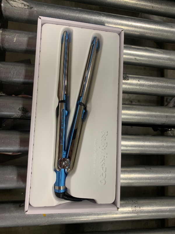 Photo 1 of BaBylissPRO Nano Titanium Flat Iron Hair Straightener, 1" Prima Iconic Hair Straightener Iron & Curling Iron for Professional Salon Results and All Hair Types