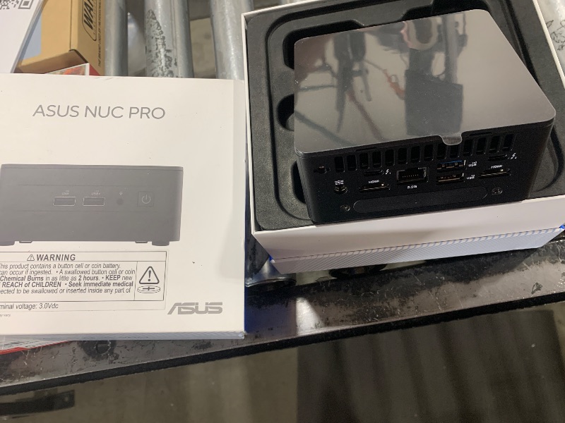 Photo 2 of ASUS NUC 13 Pro Tall Barebone with Intel 13th Gen Core i7-1360P, Up to 64GB DDR4 RAM, Triple Storage Design, Thunderbolt™ 4, Wi-Fi 6E & Bluetooth 5.3, with VESA Mount Included