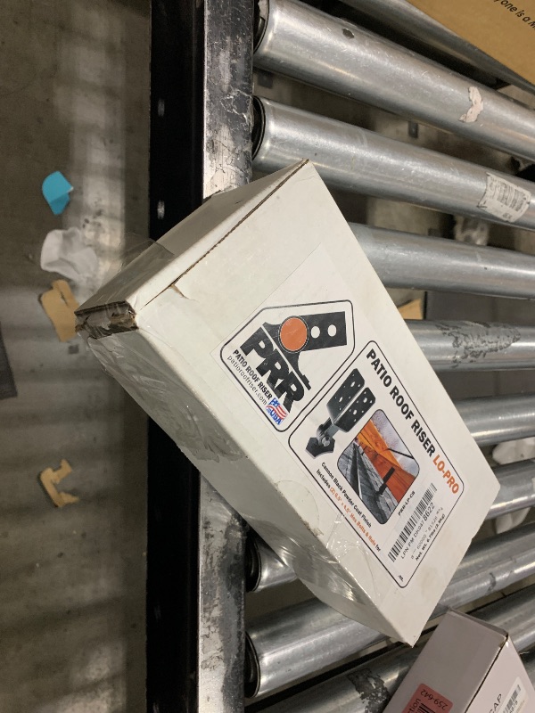 Photo 1 of The Official Patio Roof Riser - LO-PRO - Engineered & Code Approved - Made in The USA - Fits Nominal 4X Beams (3.625" Bucket) - Pergola Roof Riser Hardware