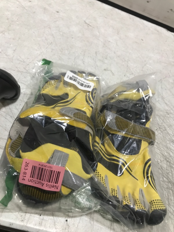 Photo 1 of Vibram Men's FiveFingers KMD Sport Shoe, Yellow/Black/Silver, 46 EU / 11 - 11.5 US