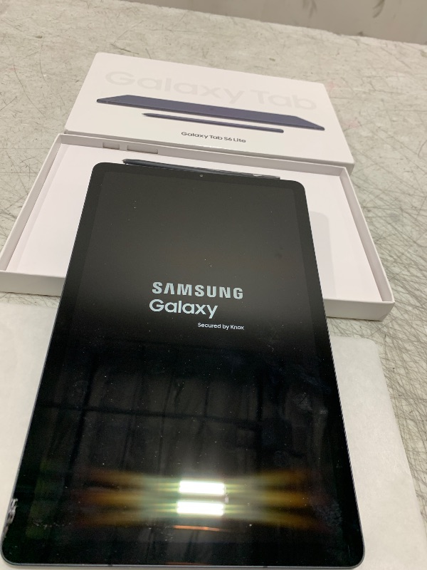 Photo 3 of Samsung Galaxy Tab S6 Lite 10.4' 64GB WiFi Android Tablet, S Pen Included, Gaming Ready, Long Battery Life, Slim Metal Design, Expandable Storage, US Version, Oxford Gray, Amazon Exclusive (2024)