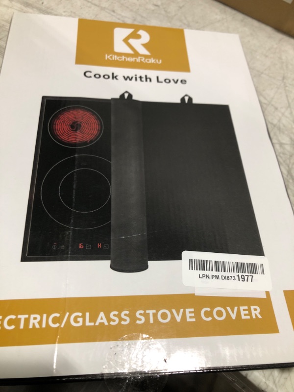 Photo 2 of KitchenRaku Stove Cover 21.2"x 35.4",Stove Top Covers for Electric Stove, Ceramic Glass Cooktop Protector, Electric Stove Cover, Glass Top Stove Cover, Heat Resistant Glass Stove Top Covers