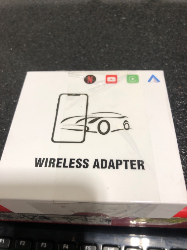 Photo 2 of Wireless CarPlay Adapter, 2025 Upgrade Support Netflix/YouTube/TF Card Plug & Play Dongle with Apple Car Play Wireless Adapter Android Auto Wireless Adapter for Cars from 2015&iPhone iOS10+