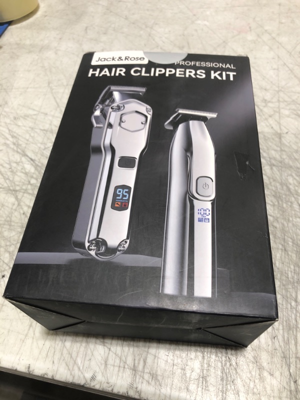 Photo 2 of Jack & Rose Clippers and Trimmers Set, Cordless Hair Clippers for Men, Barber Clippers Set