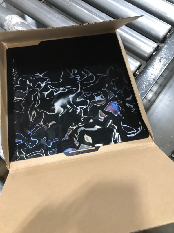 Photo 1 of Build Plate 257x257mm - GOMENL Build Plate for Bambu Lab P1P/P1S /X1/X1C/X1E/A1 3D Printer, 3D Printer Spring Steel Removable Platform (Water Ripples+Wood Grain)