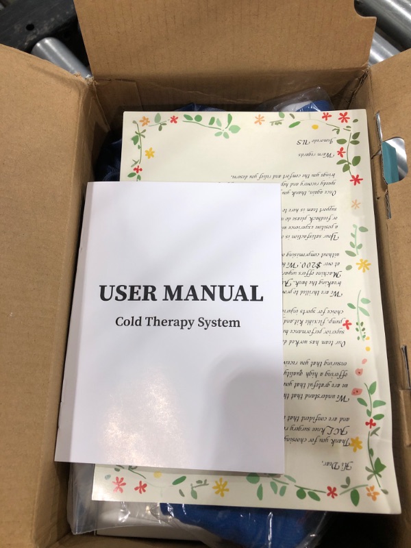 Photo 1 of Inmoredo Cold Therapy System Ice Machine System for ACL Knee Surgery Recovery - Quiet Pump, Flexible Kit, Portable, Knee Ice Machine, Ideal for Sports Injuries, Knee Pains, Strain & Stiffness, Sprain