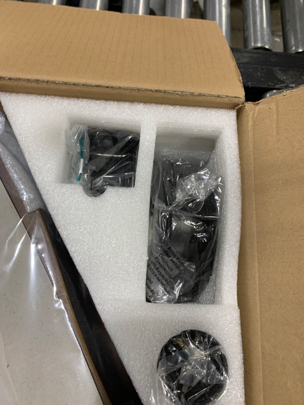 Photo 1 of Neatmeat 36 Inch Solid Wood Ceiling Fan No Light,Propeller Outdoor Ceiling Fans Without Lights with Wall Switch and Remote Control,Quiet DC Motor,3 Blades Ceiling Fan for Patios,Living Room,Bedroom