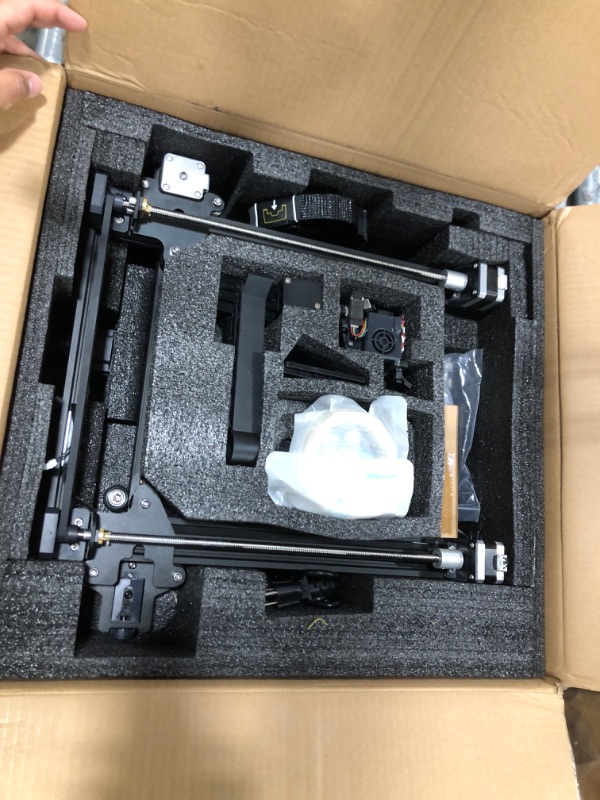 Photo 2 of Official Creality Ender 3 S1 3D Printer with Direct Drive Extruder CR Touch Auto Leveling High Precision Double Z-axis Screw Silent Board Printing Size 8.6X8.6X10.6in, Upgrade Ender 3 V2 for Beginners