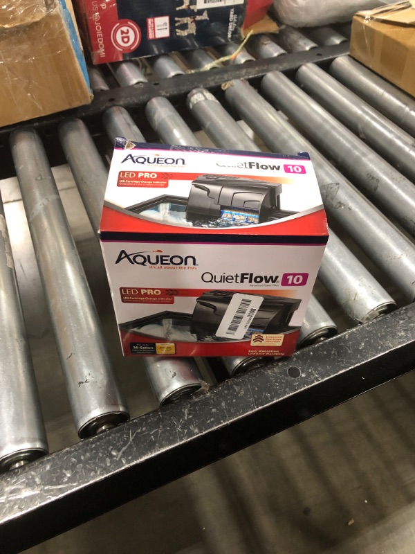 Photo 1 of Aqueon QuietFlow 10 LED Pro Aquarium Power Filter