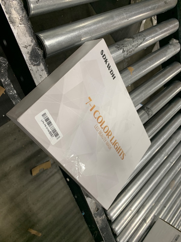 Photo 1 of SDKWDH Red Light Therapy for Face, 7 Colors LED Face Mask Light Therapy At Home, Led Face Mask Light Therapy, White