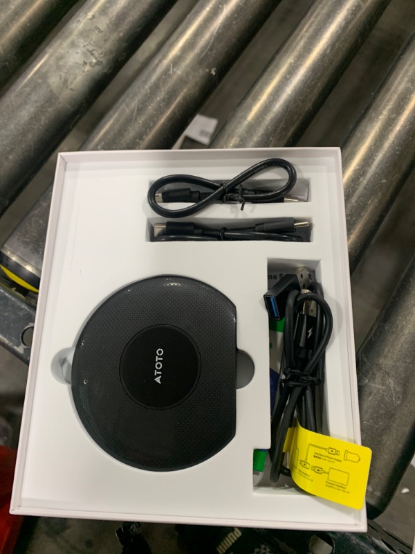 Photo 1 of ATOTOZONE CB6 CarPlay AI Box, Wired CarPlay to Wireless CarPlay/Android Auto Adapter, Android AI Box with Dual Bluetooth, Intelligent Voice Dongle with GPS Tracking, 4GB+64GB, Compatible Massive APP